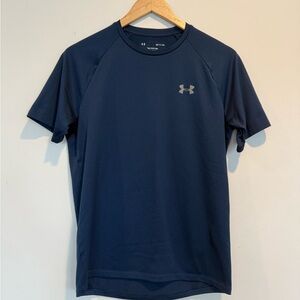 Under Armour Men's Navy Blue Short Sleeve Tee